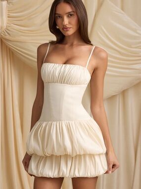 knee length dresses for ladies Oh Polly Overload Mesh Bodycon Corset Mini Dress